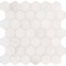 Msi Bianco Dolomite Hexagon 12 In. X 11.75 In. X 10 Mm Polished Marble Mesh-Mounted Mosaic Tile, 10PK ZOR-MD-0164 - alternate 2